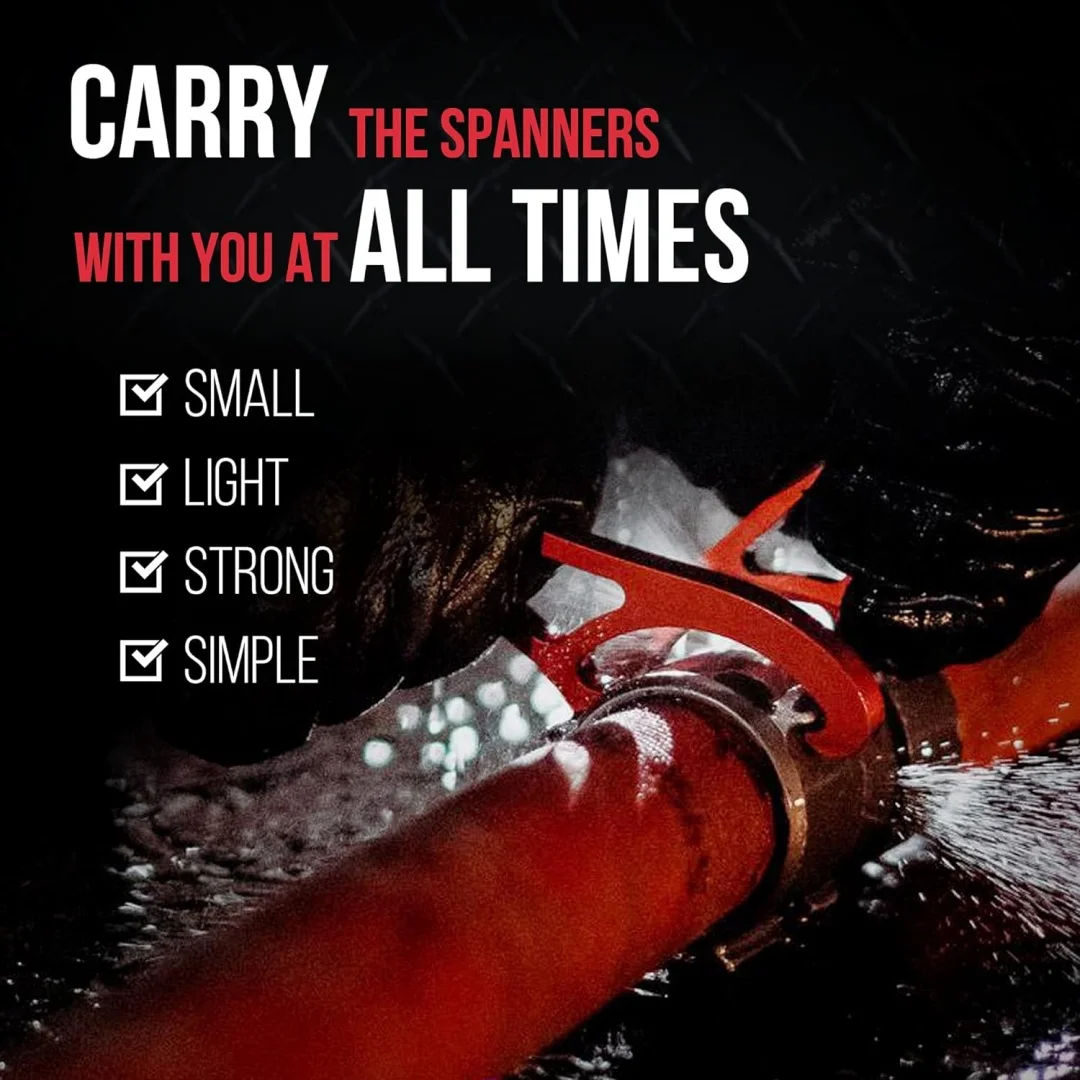 

Гаечный ключ, 2 шт., ручные инструменты для пожарных, легкий и портативный мини-ключ для пожарных