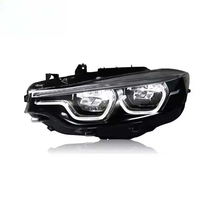 YLB New High Sales LED Headlights Daytime Running Lights with High Low Beam 4000 Lm 5000K for 4 Series F32 F33