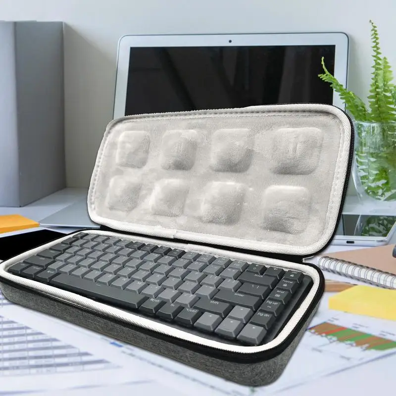 EVA Hard Case ForLogitech MX Mechanical Mini คีย์บอร์ดไร้สายแล็ปท็อปคีย์บอร์ดกระเป๋าเดินทางป้องกันกระเป๋าถือ