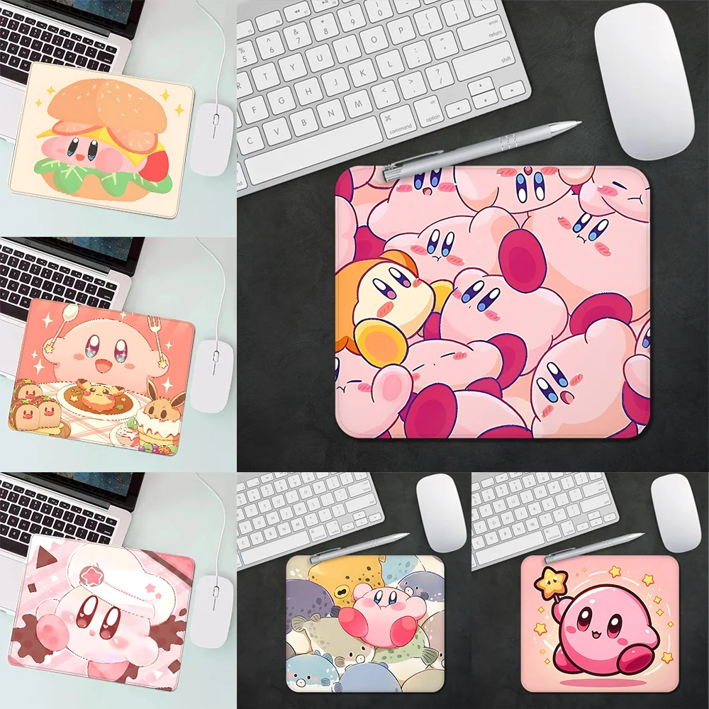 Gaming Mouse Pad XS Small Mousepad For Cute cartoon Kirbys PC Gamer Desktop Decoration Office Mouse Mat Deskmat Rug