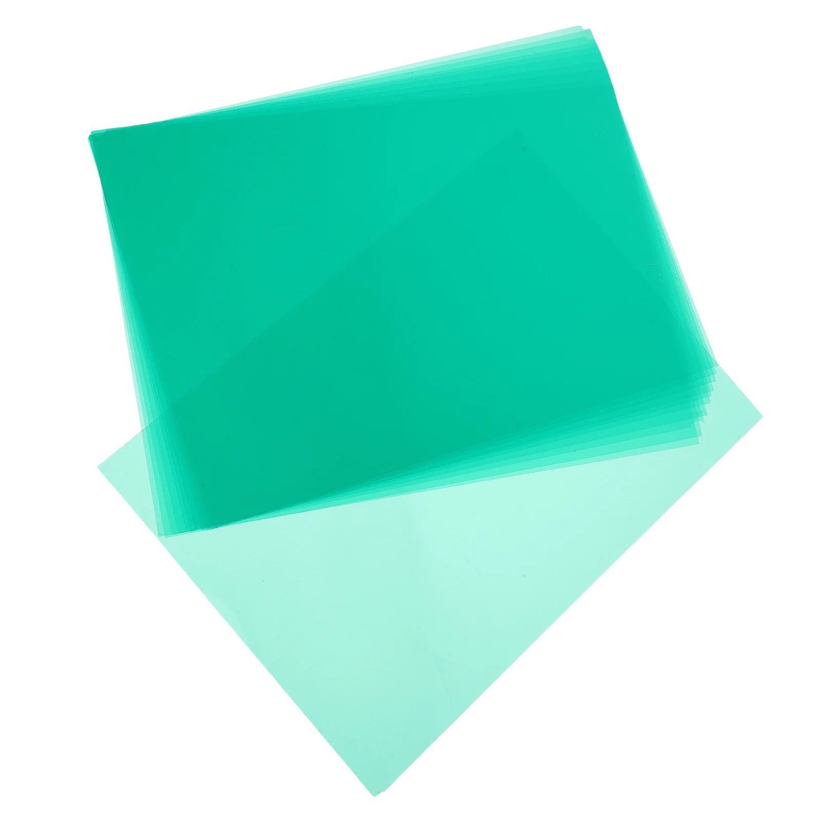 

NOLITOY 10pcs 0.3mm Gel Light Filters Transparent Color Correction Sheets for Lighting Effects Optical Experiments PVC