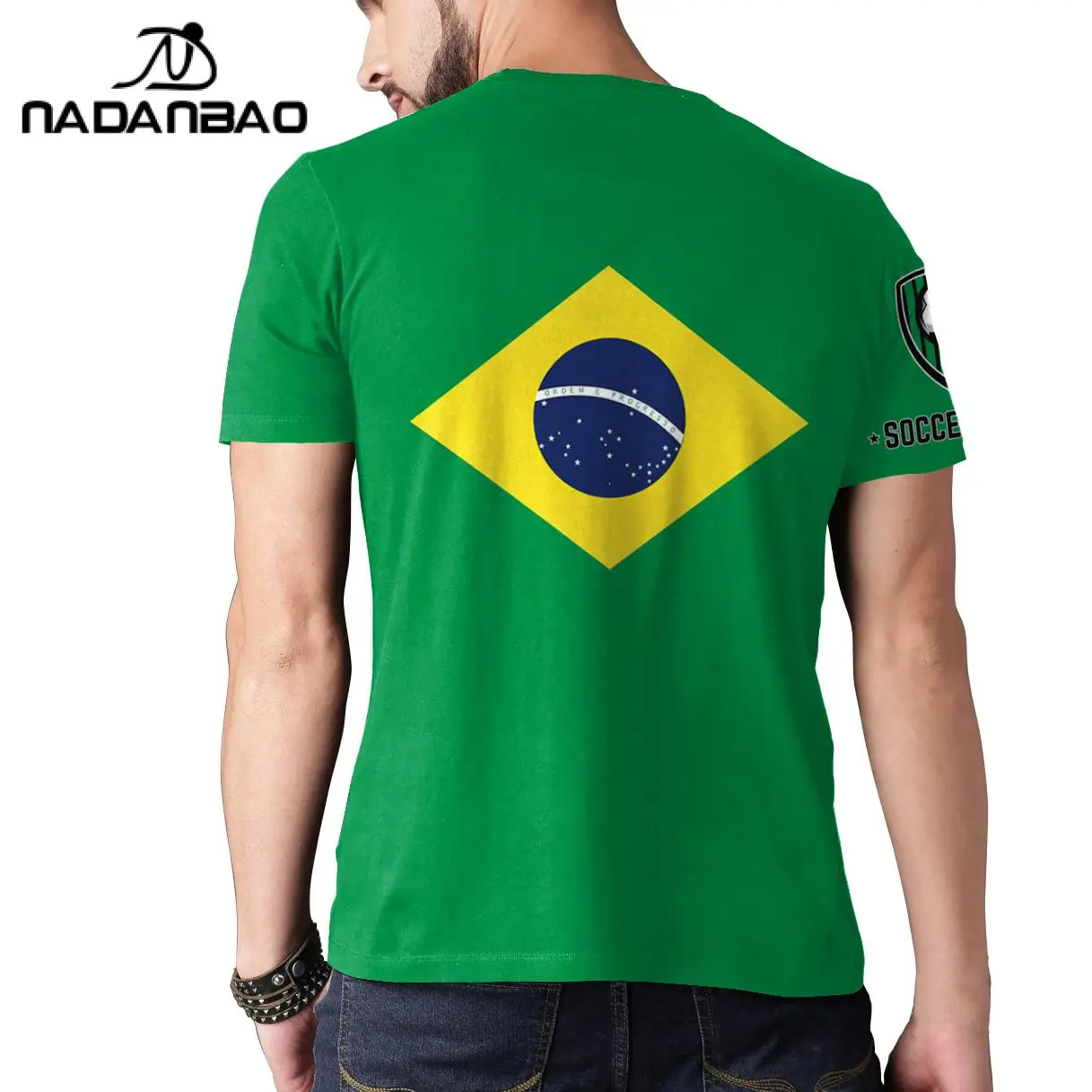 NADANBAO South Korea Team Football Prined T-Shirts O-Neck Short Sleeve Supporter Jersey Summer 3D Print Soccer Top Tee Clothing