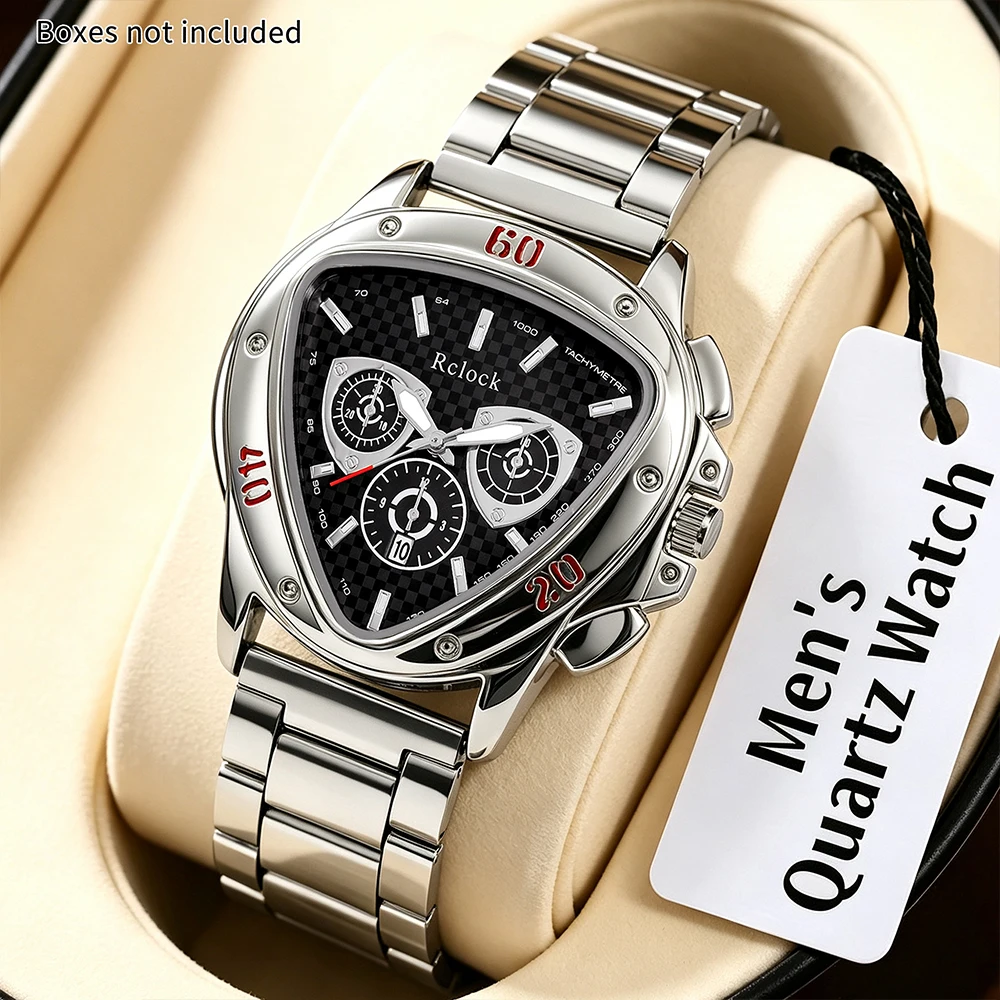 1Pc Fashionable Men's Quartz Watch, Round Dial, Suitable For Formal And Casual Occasions, Luxurious Business Watch