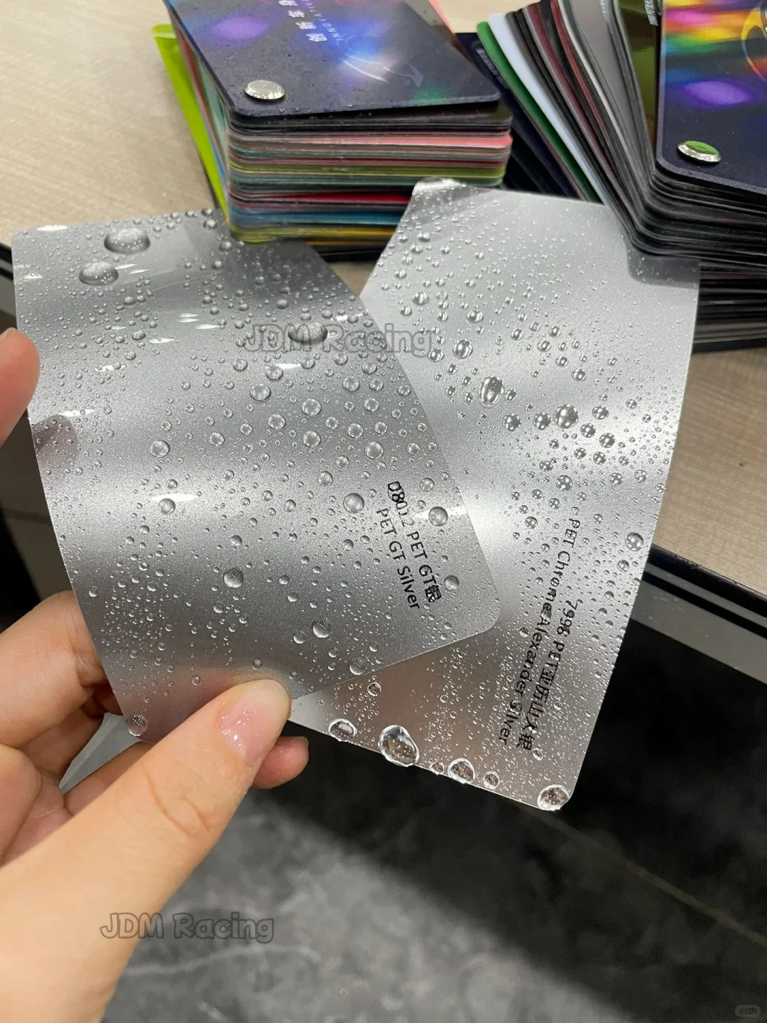Green Chameleon Car Front Window Tint Film Alexandria satin silver car wrap vinyl wrap car body wrapping film for car stickers - Image 6