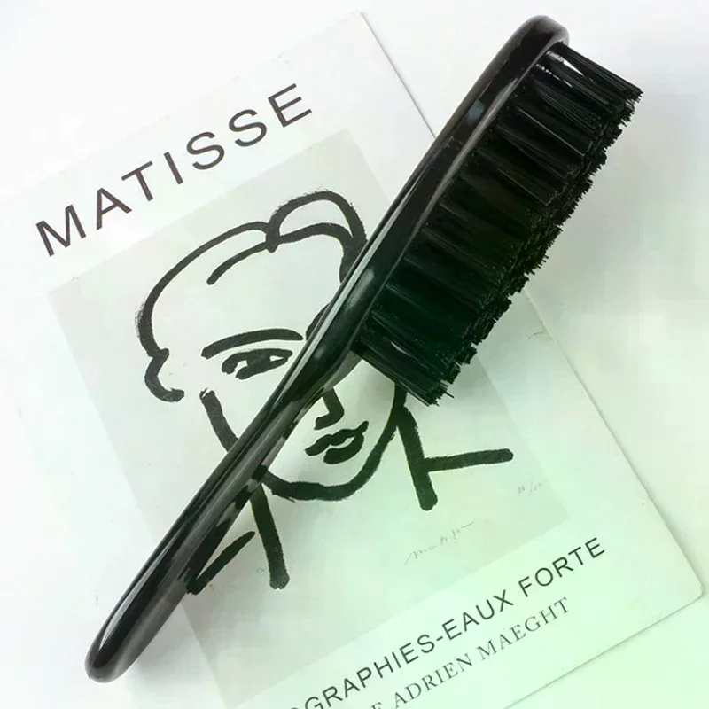 1pc Hair styling tool Heat insulation Anti-scald Professional 1pcs Fade Brush Barber Neck Sweeping Comb