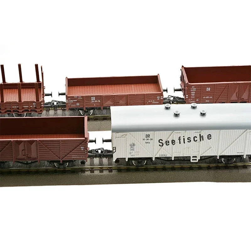 ROCO HO 1/87-modelo de tren 44003/2 DR, camión de cuarta generación, pintura clásica, juego de ocho secciones, modelo de tren especial, juguete