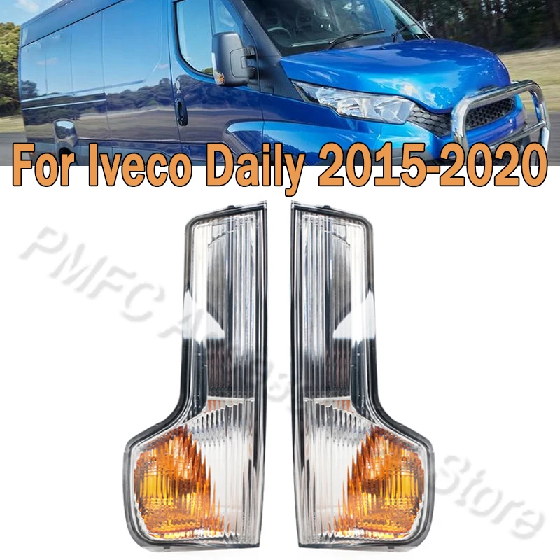Espelho retrovisor do carro trun lâmpada de sinal repetidor lâmpada pisca luz espelho lateral lâmpada para iveco diário 2015 2016 2017-2020