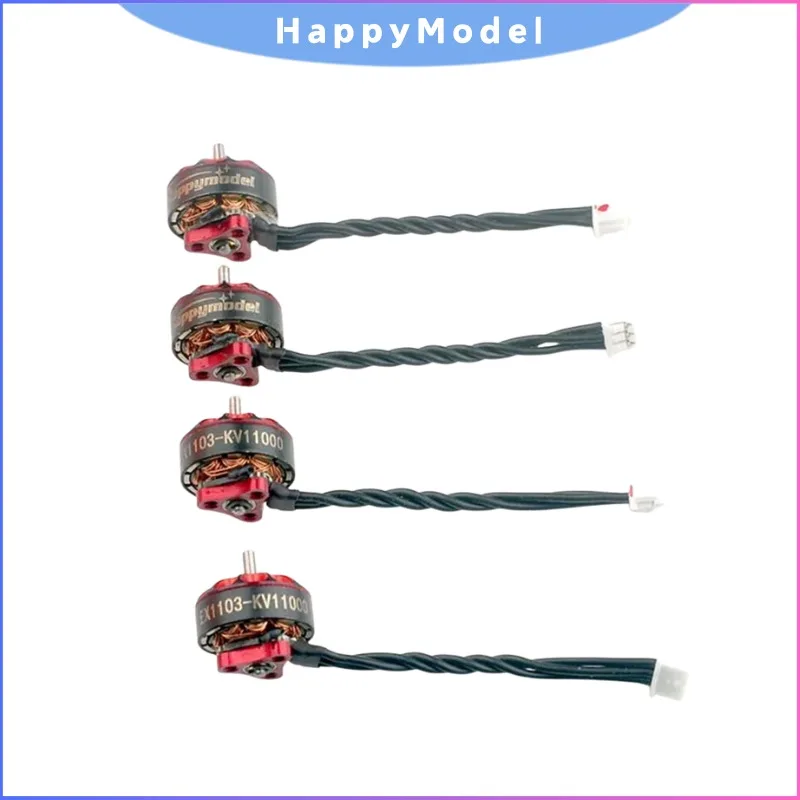 

EX1103 11000KV Brushless Motor 1-2S for Happymodel Bassline, Replacement for 90mm Micro FPV Drone DIY Parts