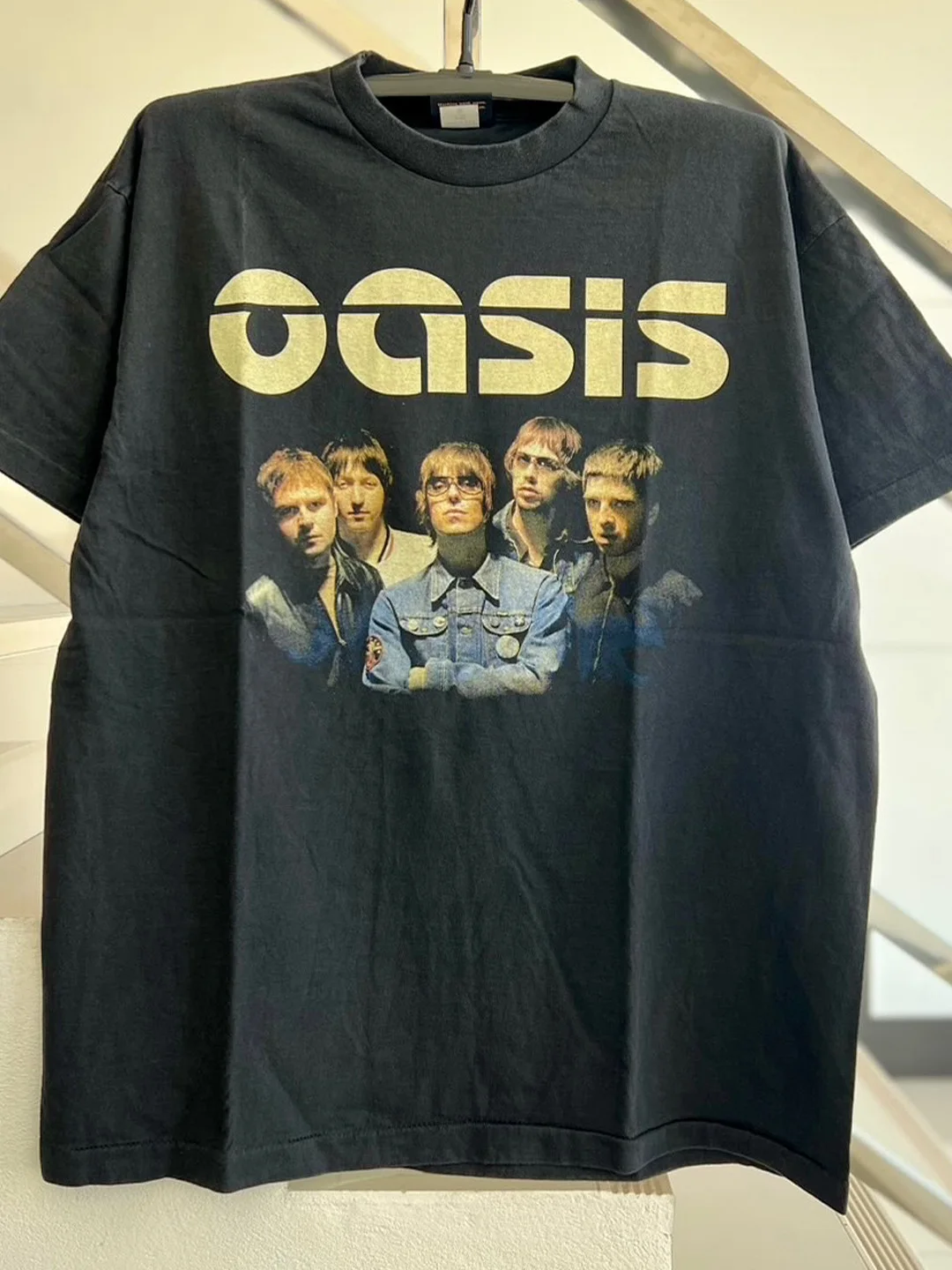 Band 2006 Tour Vintage Rock High Street Short Sleeve T-Shirt Loose Fit Pure Cotton Breathable round Neck Printed Tee