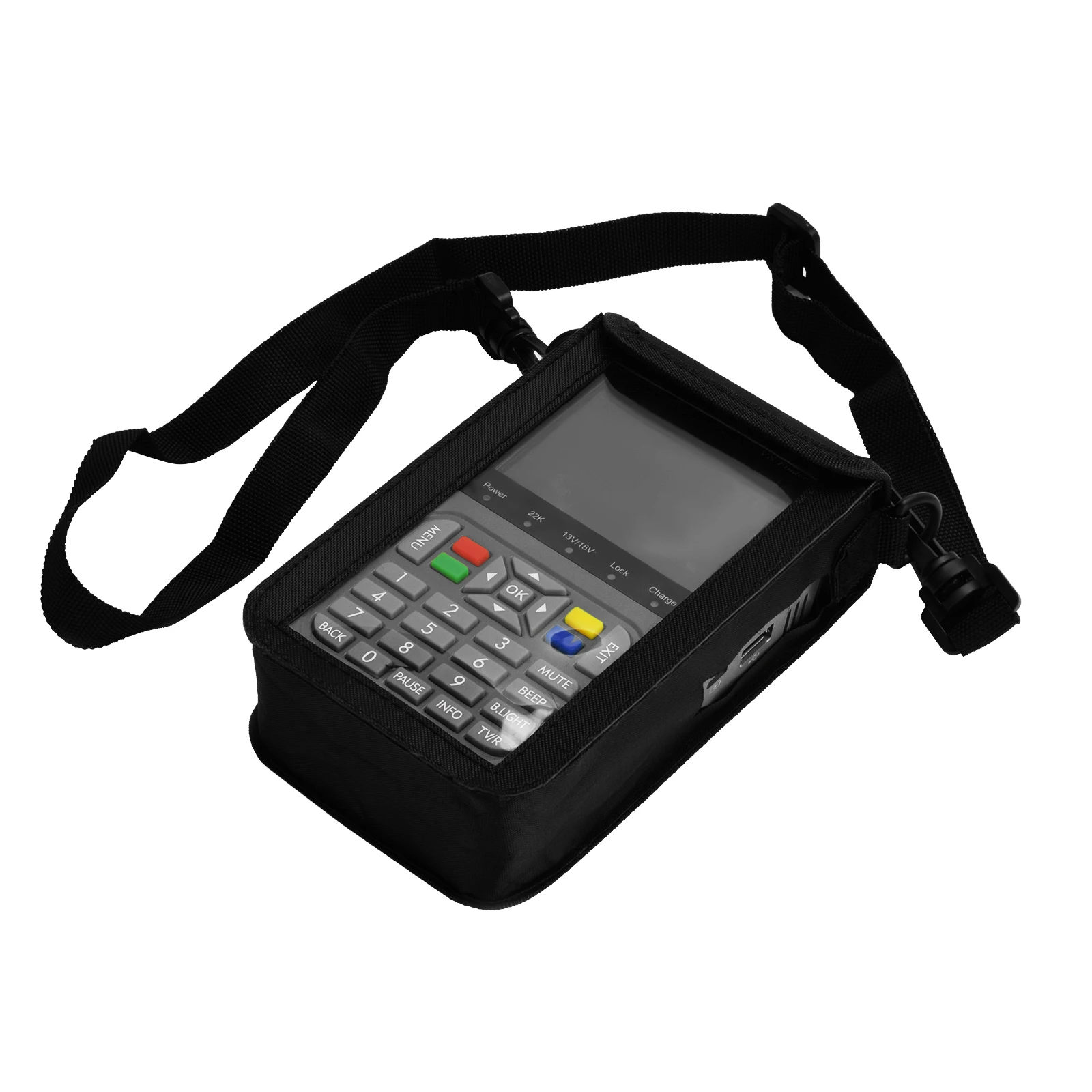 V8 Finder 2 TV Signal Finder Meter DVB-S/S2/S2X Signal Receiver 3.5-inch LCD Dispaly H.264 Auto Calculate Angle with Bag