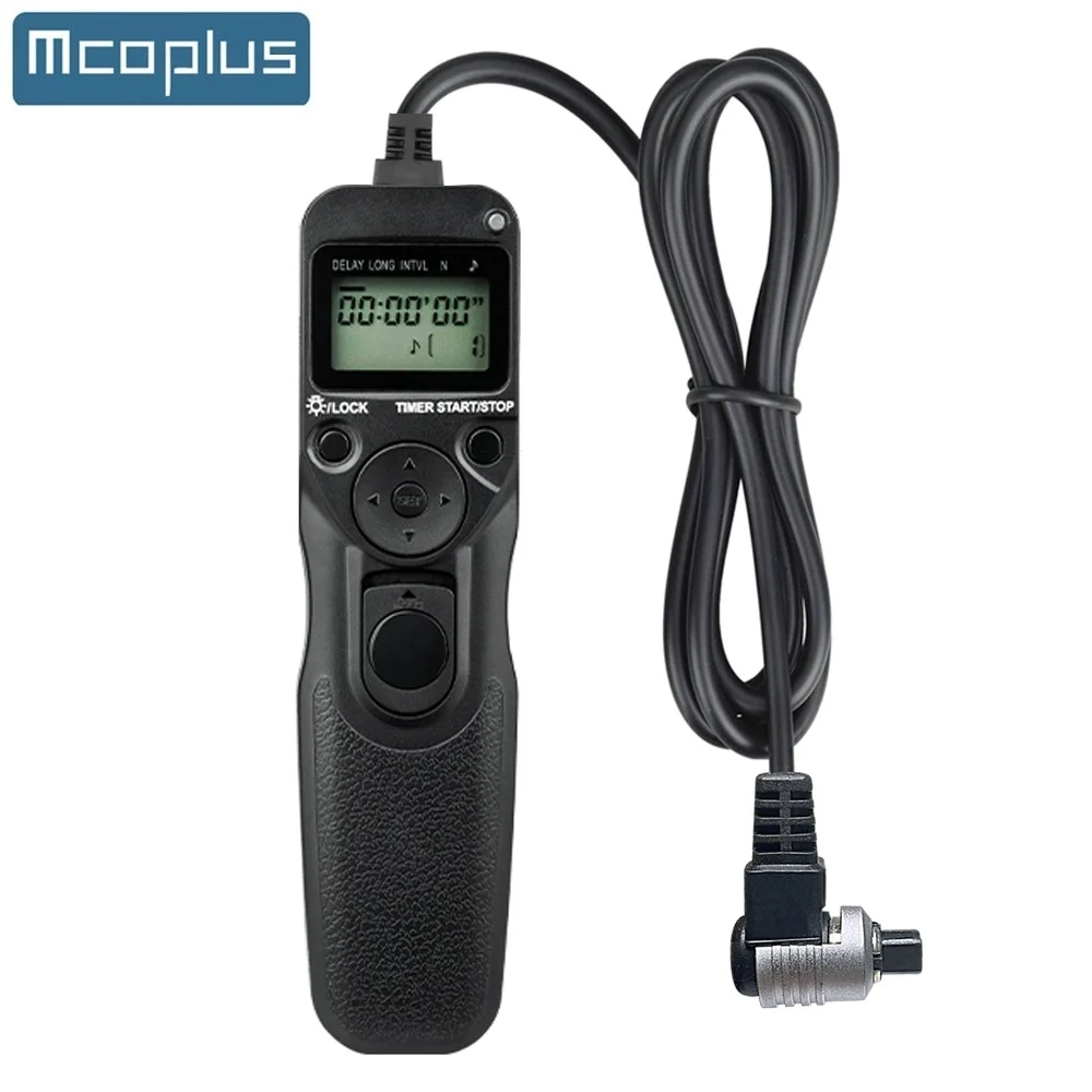 Mcoplus RS-80N3 Timing shutter remote with Intervalometer for Canon EOS R3 R5 R5 C 6DII 7D Mark II 1D C 1D IV 1D III 5DII 5DIII