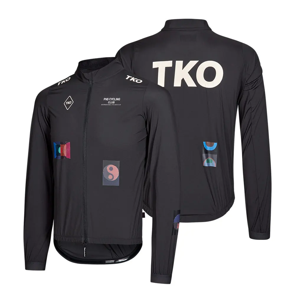 Herren Pro Team PNS Fahrradjacke Windbreaker Wasserdicht Schnelltrocknend Leichte MTB Rennrad Fahrradbekleidung