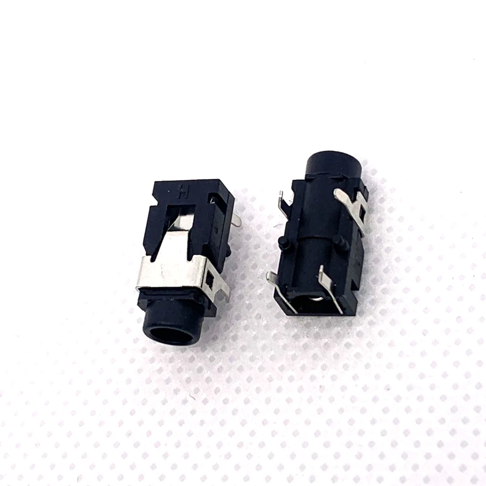 10PCS 3.5mm Headphones PJ-321 Silver Plated Patch 3Pin DIP Audio connector/Headphone socket PJ321 RHOS 2.0