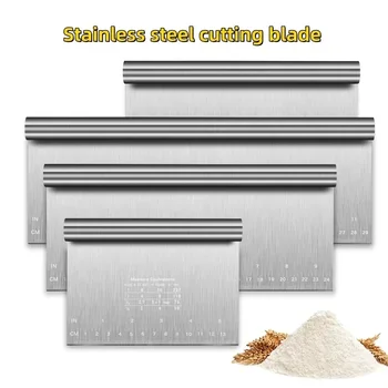 Stainless Steel Cake Scraper 1
