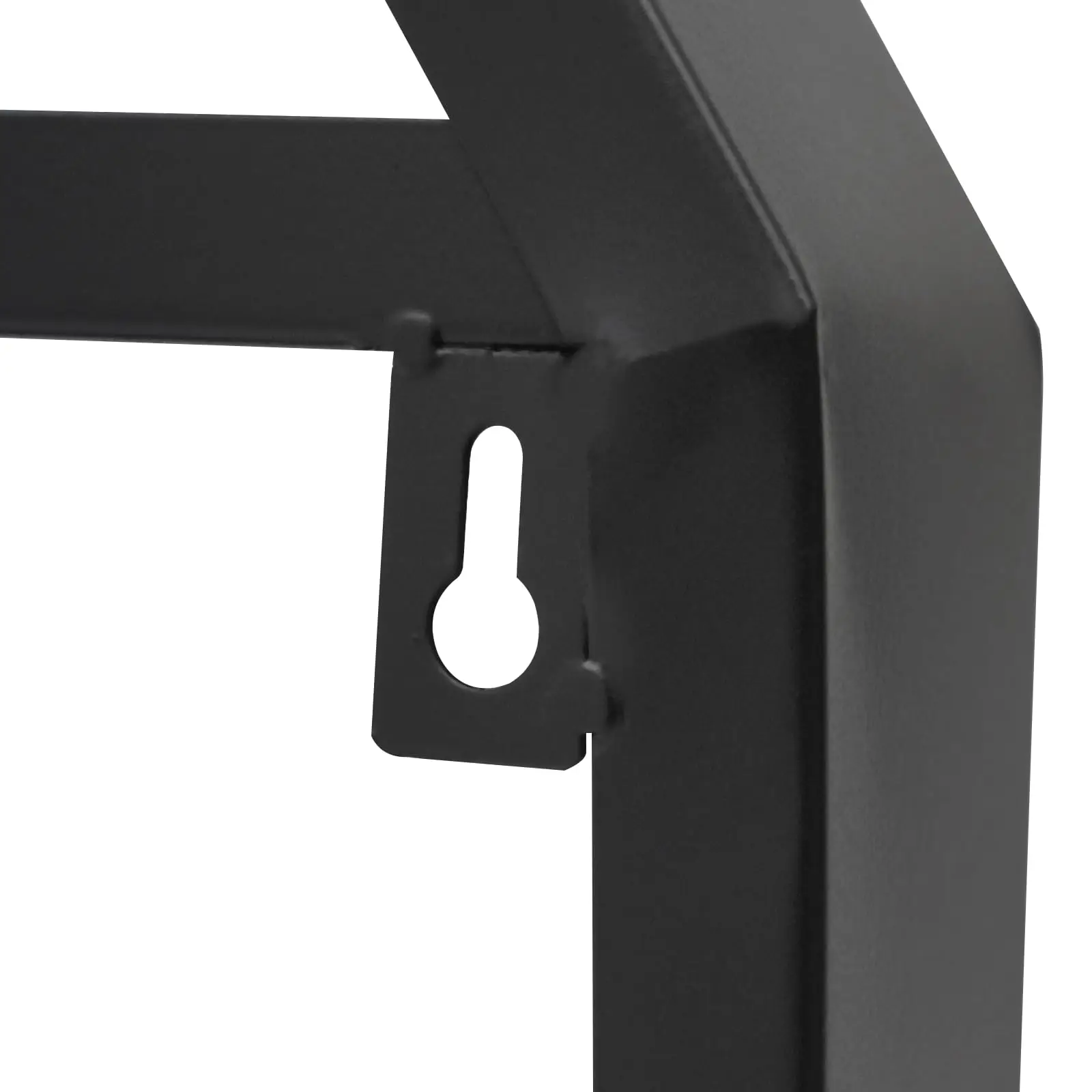 3Pcs Nail Polish Display Rack, Wall-Mounted Nail Polish Storage Rack Iron Nail Polish Organizer with 1 Middle Rack & 2 Side Rack