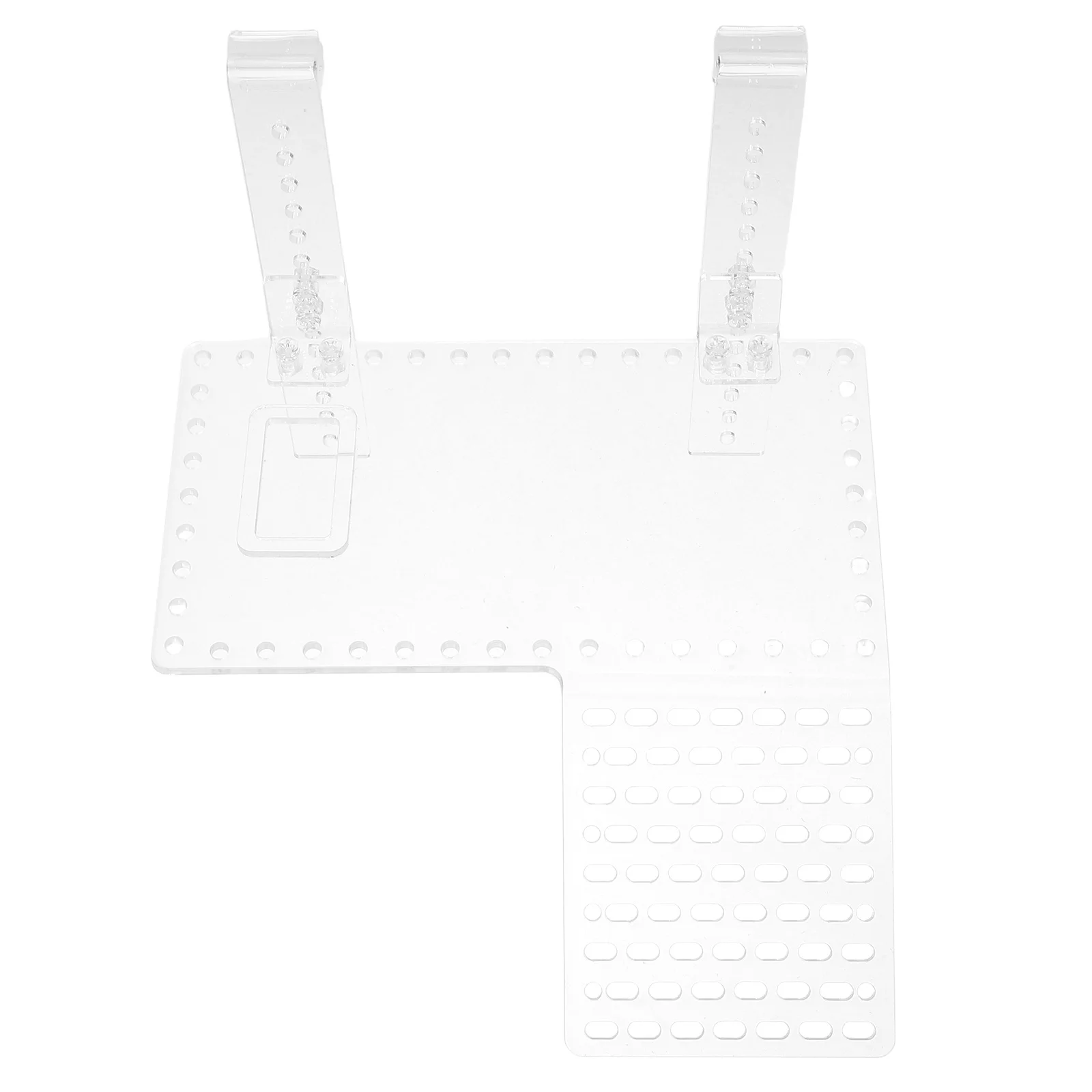 

Turtle Basking Platform Acrylic Heavy Duty Adjustable Floating Dock for Aquarium Reptile Basking Habitat with Hooks