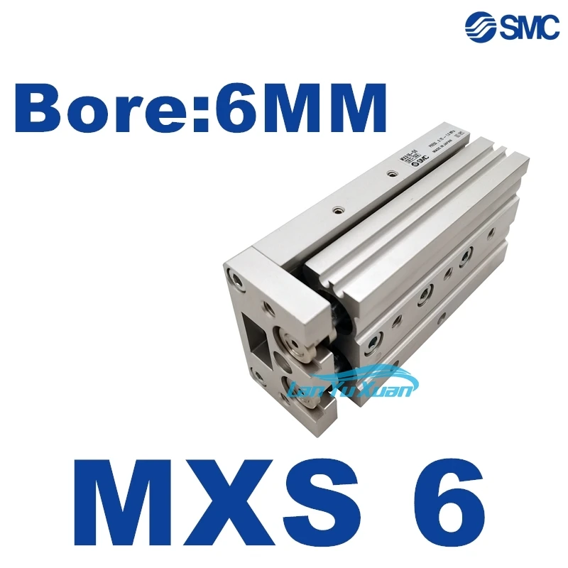 MXS MXS6 NEW SMC MXS6-10 MXS6-20 MXS6-30 MXS6-40 MXS6-50 Air Slide Table Guide Cylinder Pneumatic