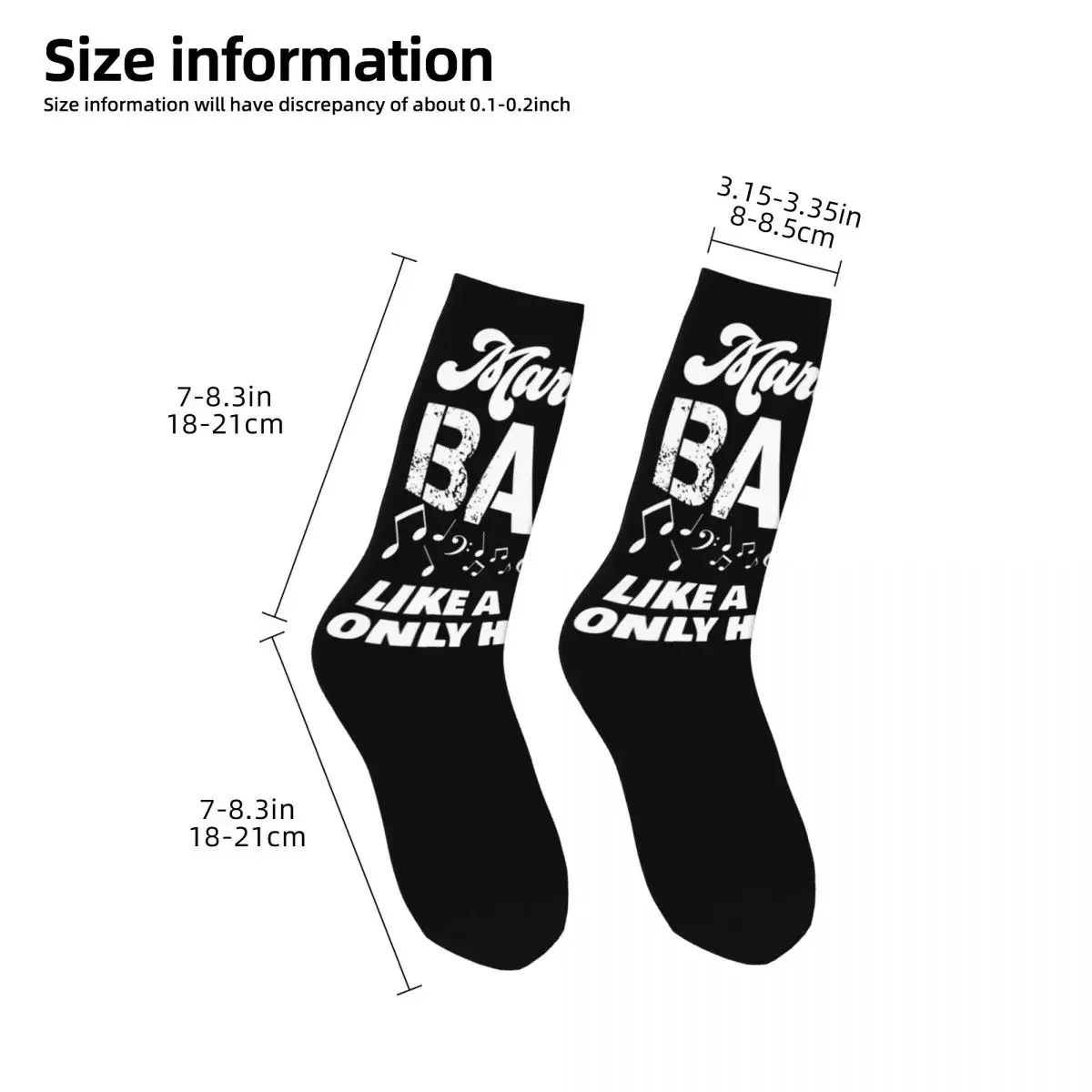 Funny Marching Band Apparel Socks Harajuku High Quality Stockings All Season Long Socks Accessories for Man's Woman's Gifts