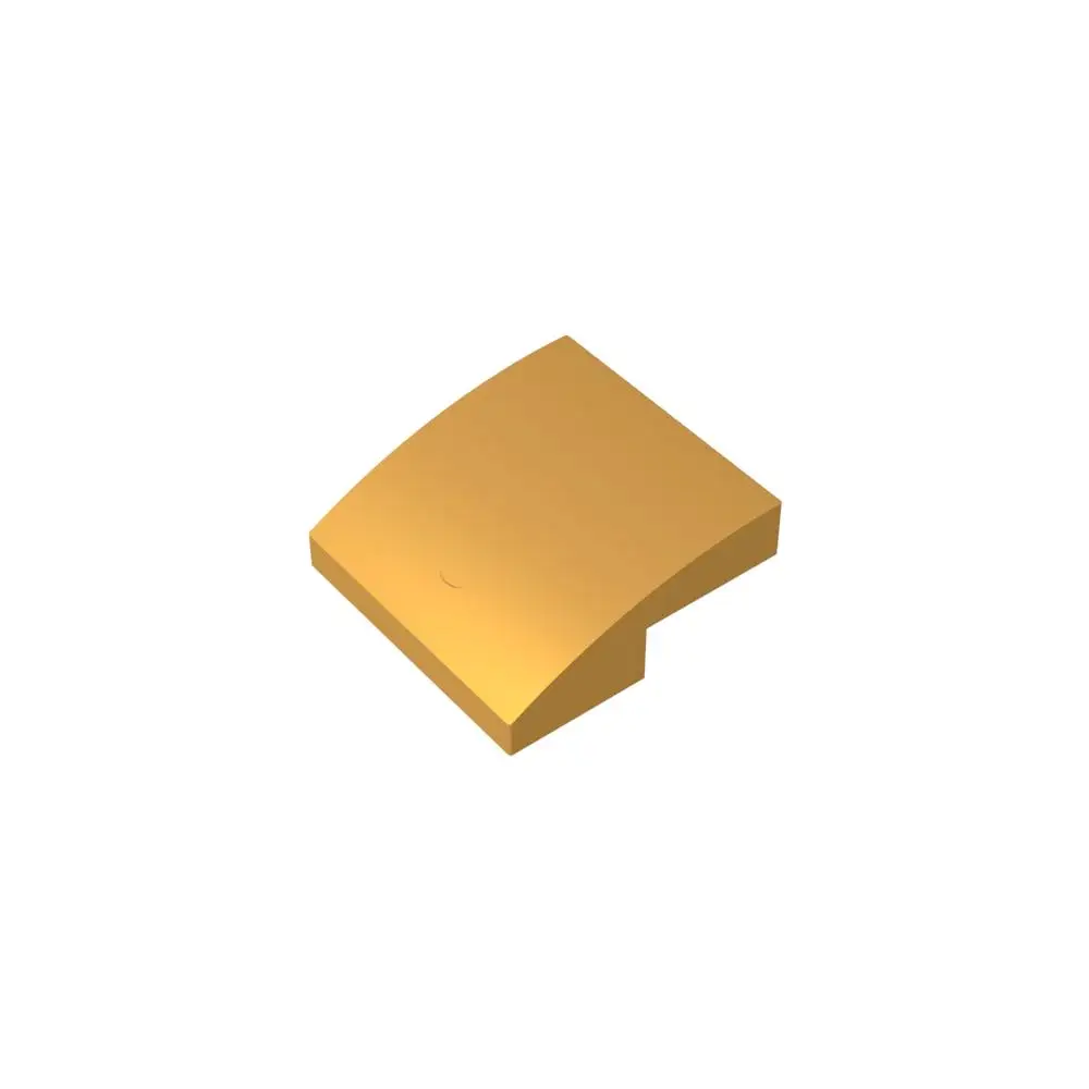 Gobricks, 1 Uds., pendiente MOC curvada, 2x2x23, ladrillos compatibles con modelo 15068 78565, piezas de bloques de construcción, juguete de montaje para niños