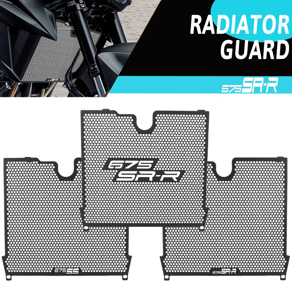 

675SS 675SRR 2024-2025-2026 Motorcycle FOR CFMOTO CF MOTO 675SR-R Accessories Aluminium Radiator Grille Guard Cover Protection