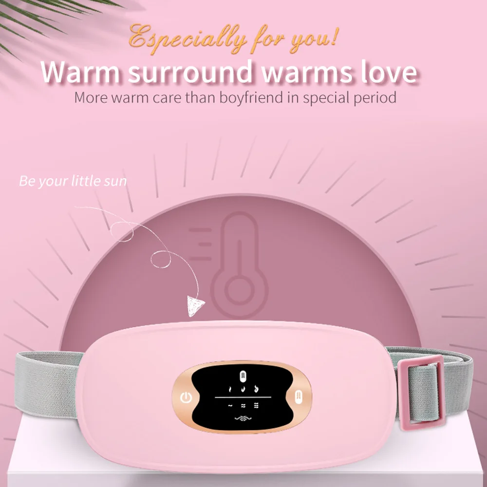 

New Warm Palace Belt Gift Box Warm Stomach and Waist Pain for Girls with Menstrual Dysmenorrhea