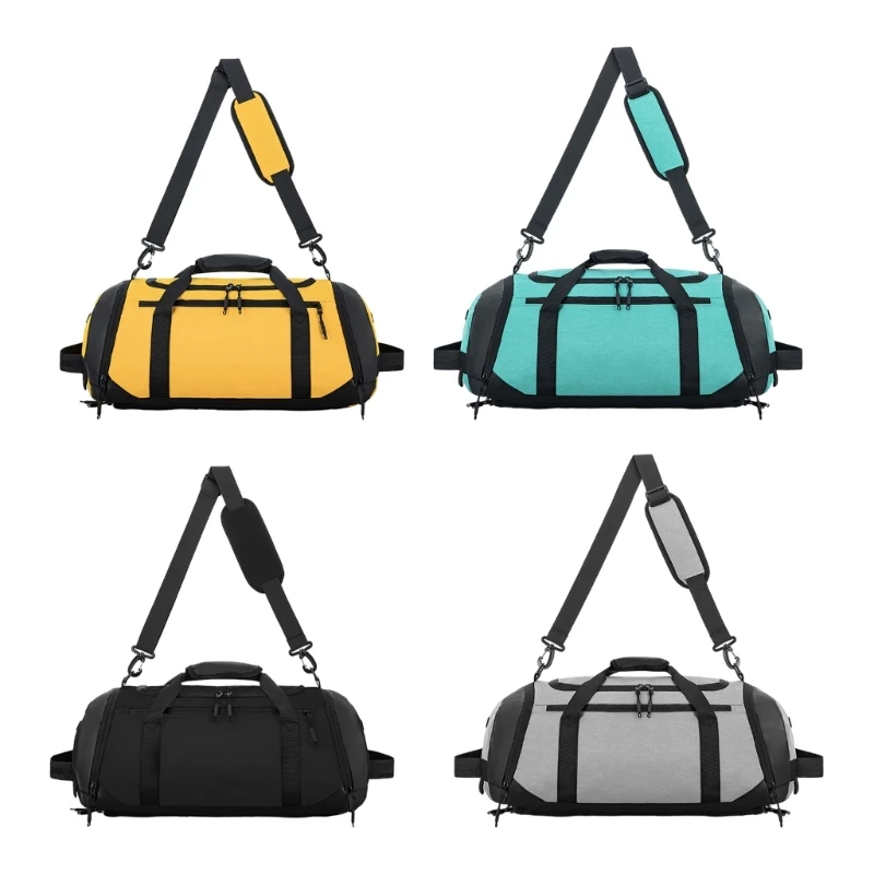 

Travel Duffels Bag with Shoulder Strap Watertight Gym Duffle Bag with Wet Pocket