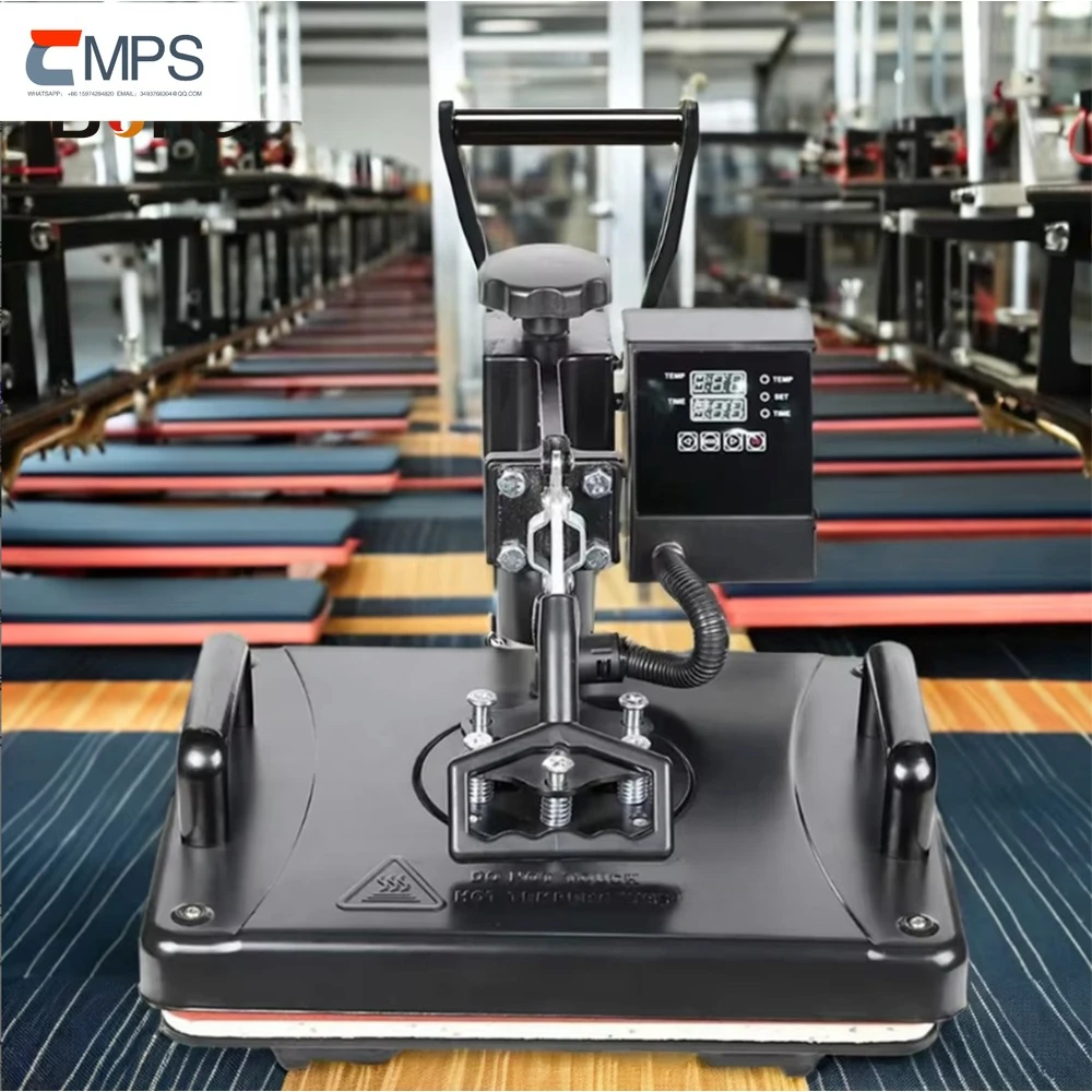 Factory Price 10-in-1 Heat Press Machine 30*38CM Multi-Function Garments Home Use Construction Hot Sale Multi-Color