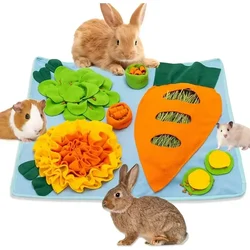 New Pet Snuffle Mat Feeding Foraging Trainingpad Bunny Blanket Toys for Dogs Rabbit Pet  Puzzle Dogs Toy