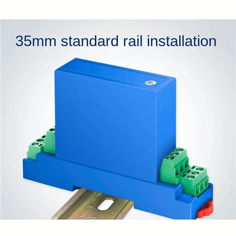 DC Voltage Transmitter Sensor 0-500V Range With 4-20Ma Output Electromagnetic Isolation Transmission