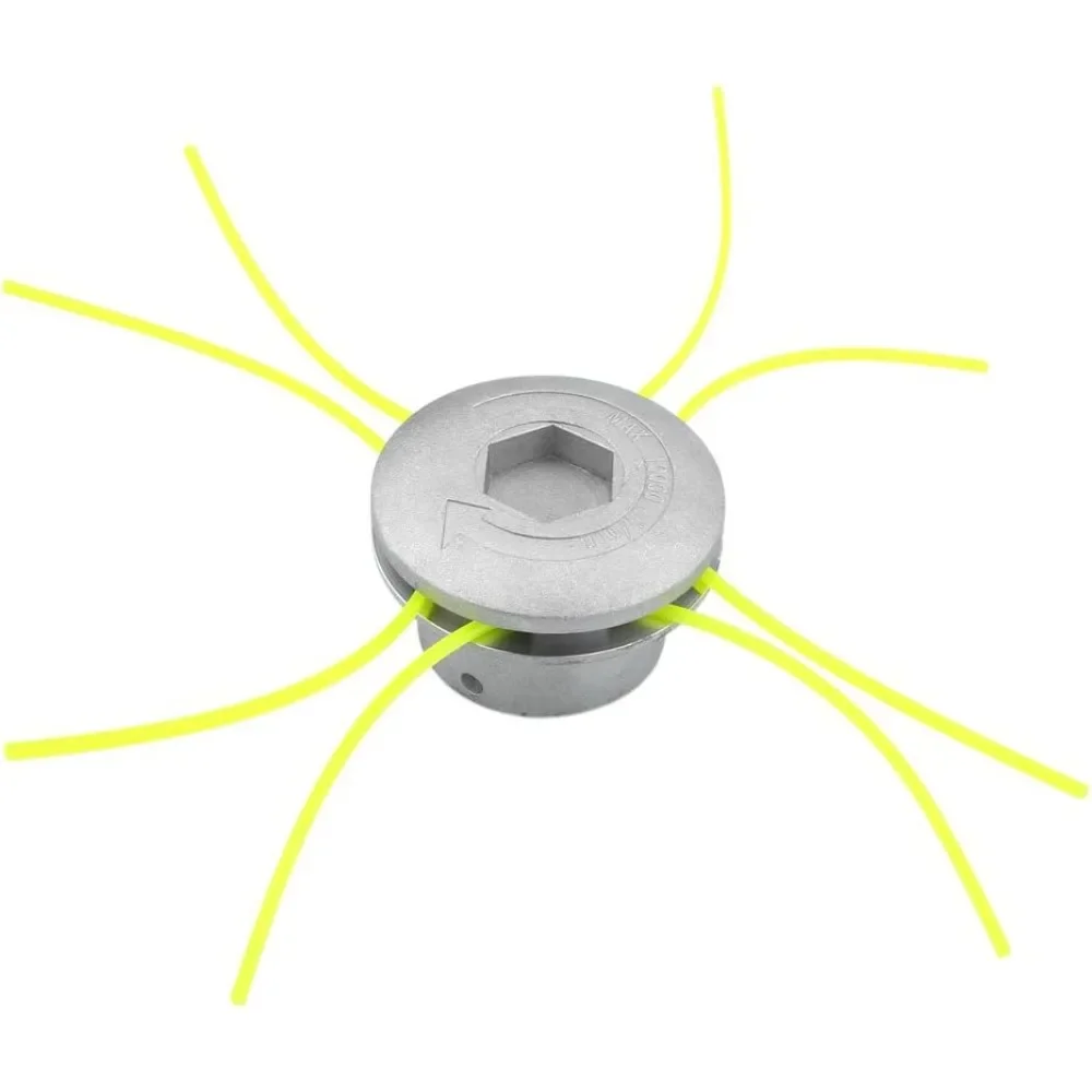 

Aluminum Wire Trimmer Head 4-wire Universal Lawn Mower Head Suitable for Gardens, Lawns, and Terraces