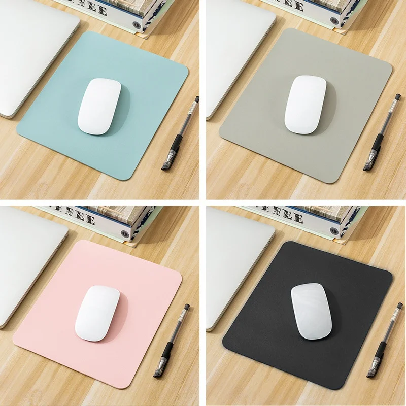 Small Portable Mouse Pad Non-Slip Game Desktop Rubber Mouse Pad Waterproof Anti-Scratch Easy To Clean Mat For PC Laptop Desktop