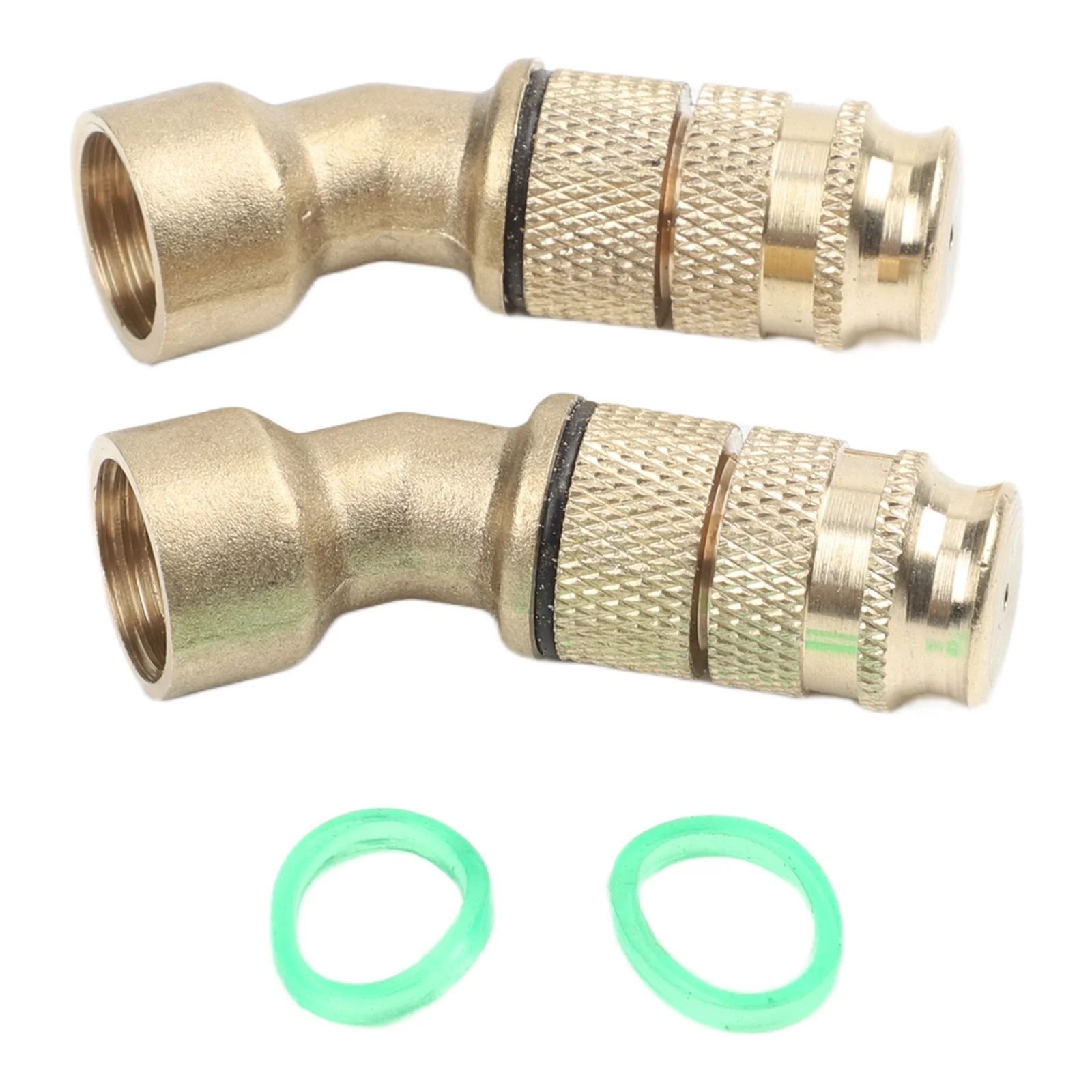 1/2pcs Agricultural Sprayer 45° Nozzle High Pressure Atomizing Watering Nozzle Garden Irrigation Accessories