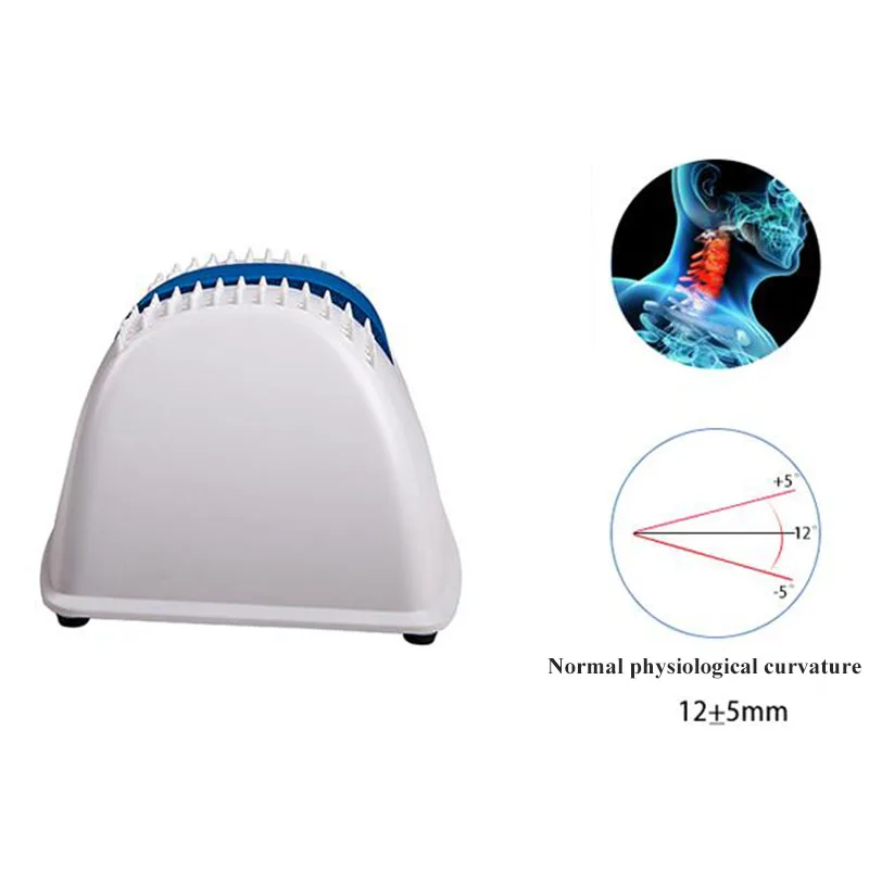 Alat Pijat Leher Portabel Baru, Penyangga Leher dengan Penyesuaian Lengkungan untuk Perawatan Kesehatan, Bantal Pijat Leher untuk Tidur Nyenyak