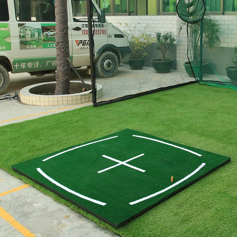 Коврик для ватина для гольфа, коврик для ватина, обучающая практика, тренировка из нейлоновой травы и шелка