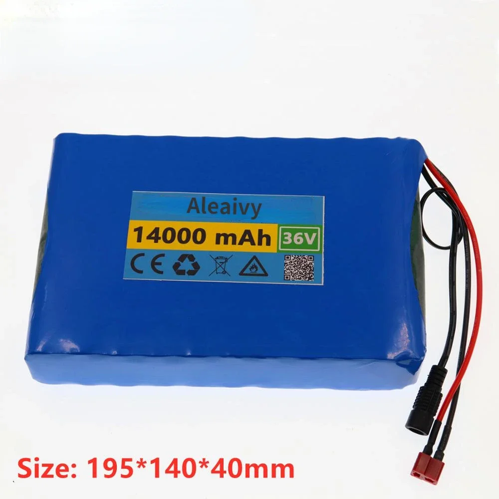 

Aleaviy 2022 New 36V 14Ah E-bike Battery Lithium ion Battery with 42v Charger, for 250W 350W 500w 750W 1000w Electric Bike