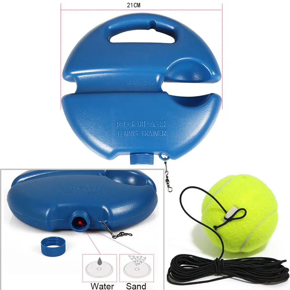 Exercício Primário Baseboard Ball, Rebound Practice Tool, Training Tennis Trainer