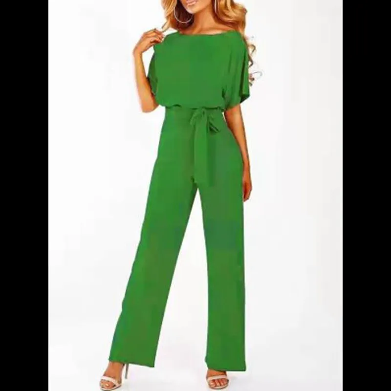2026 New Summer Jumpsuit With Solid Color Straps Casual And Loose Fit Fashionable Comfortable For Daily Commuting Jumpsuit Pants