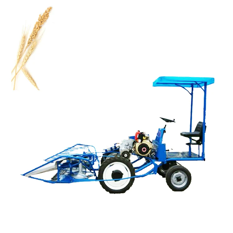 4 wheel reaper binder  machine for rice reaper binder