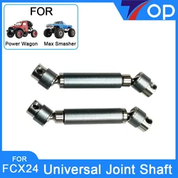 FMS 1/24 Power Wagon Max Smasher V2 K5 Blazer FCX24 Remote Control Model Car Metal Universal Joint Drive Shaft RC Crawler Car