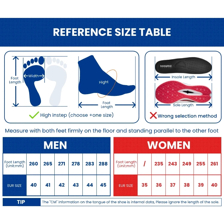 Baasploa Men Professional Running Shoes Lightweight Breathable Jogging Sports Shoes Female Carbon Plate Anti-slip Sneakers