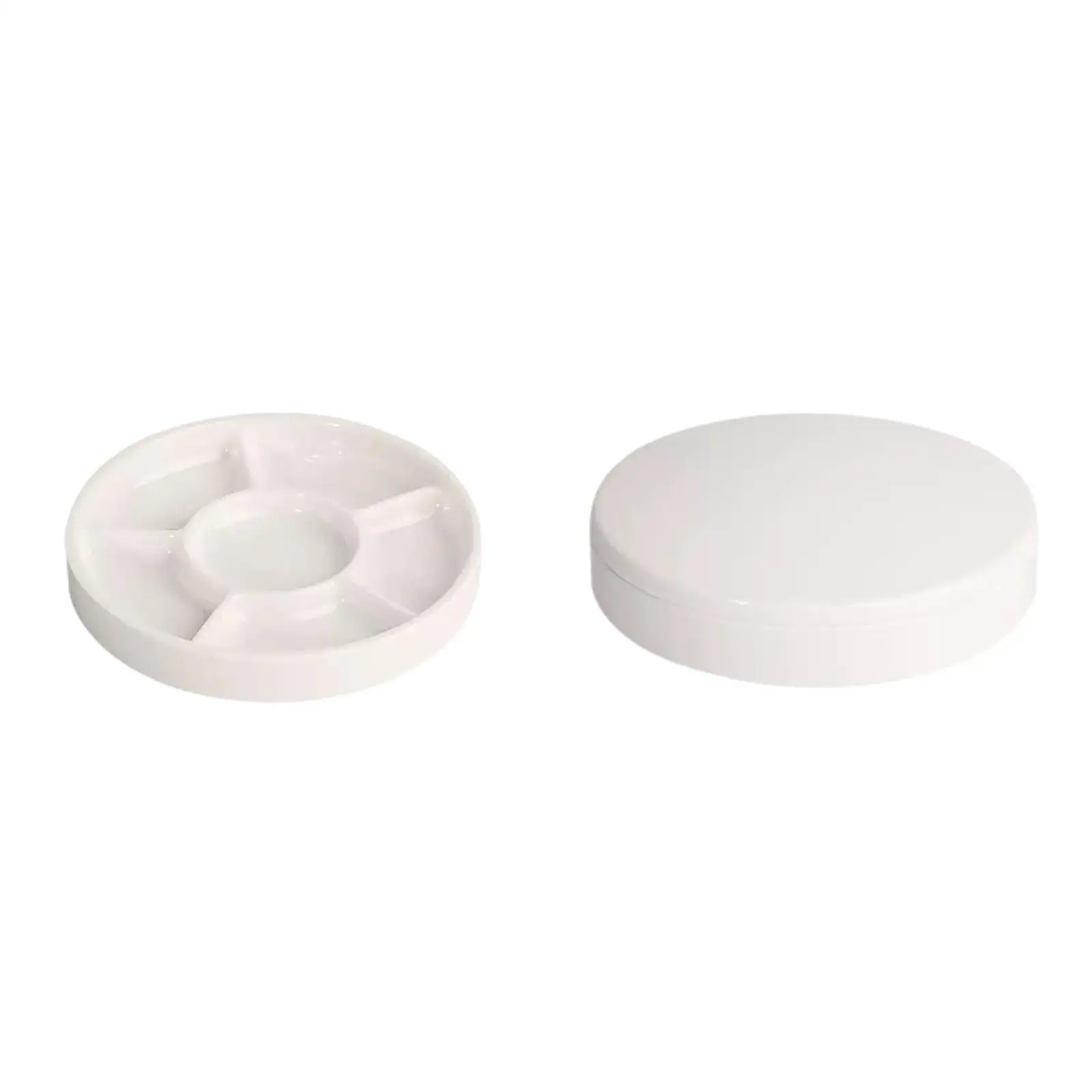 

Mixing Color Painting Palette Dipping Tray Art Washable Artists Pallet Practical Painting Coloring 6 Slots Paint Palette Tray