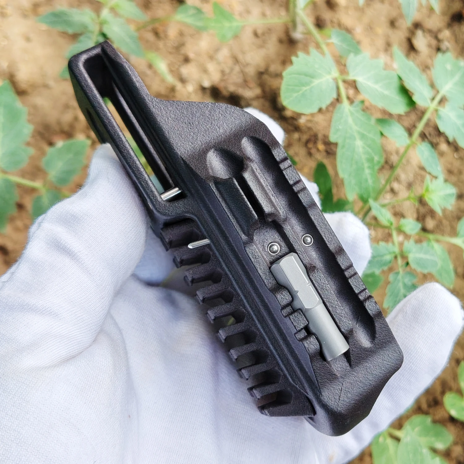 3D Printed Nylon Holster Quick Release Sheath with Flat Bit&Driver Extender Holder for Leatherman ARC FREE P4 - view 2