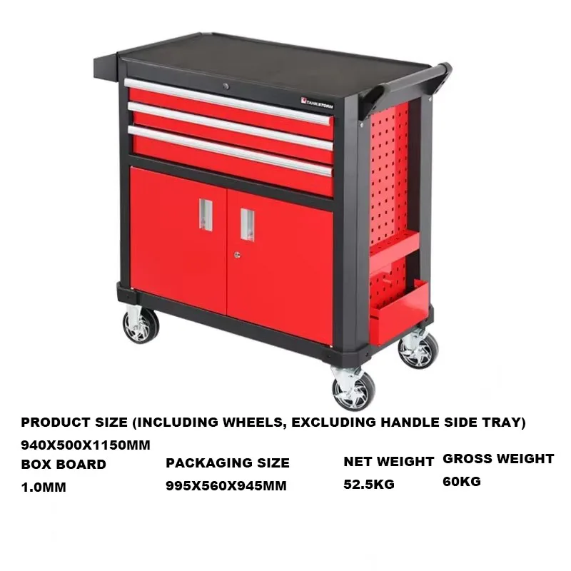 Accessories Tanks Complete Tool Cabinet Trolley Garage Professional Storage Tools Organizer Carro De Herramientas Packaging