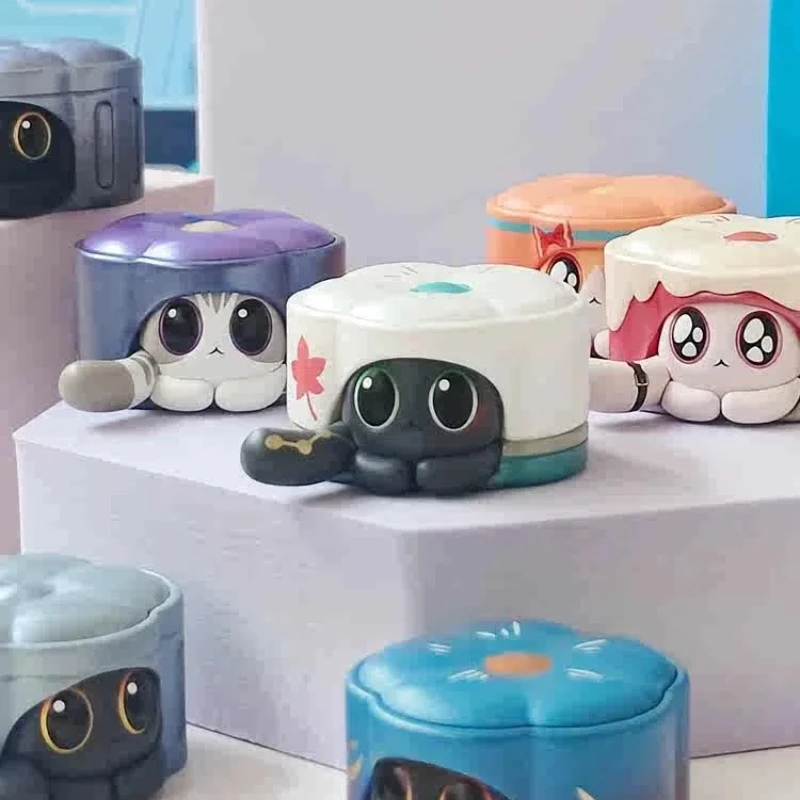 2cm Honkai: Star Rail Pet Series Table Cat Cake Cartoon Cute Danheng Kafka Action Doll Anime Character Face Display Gift Toy