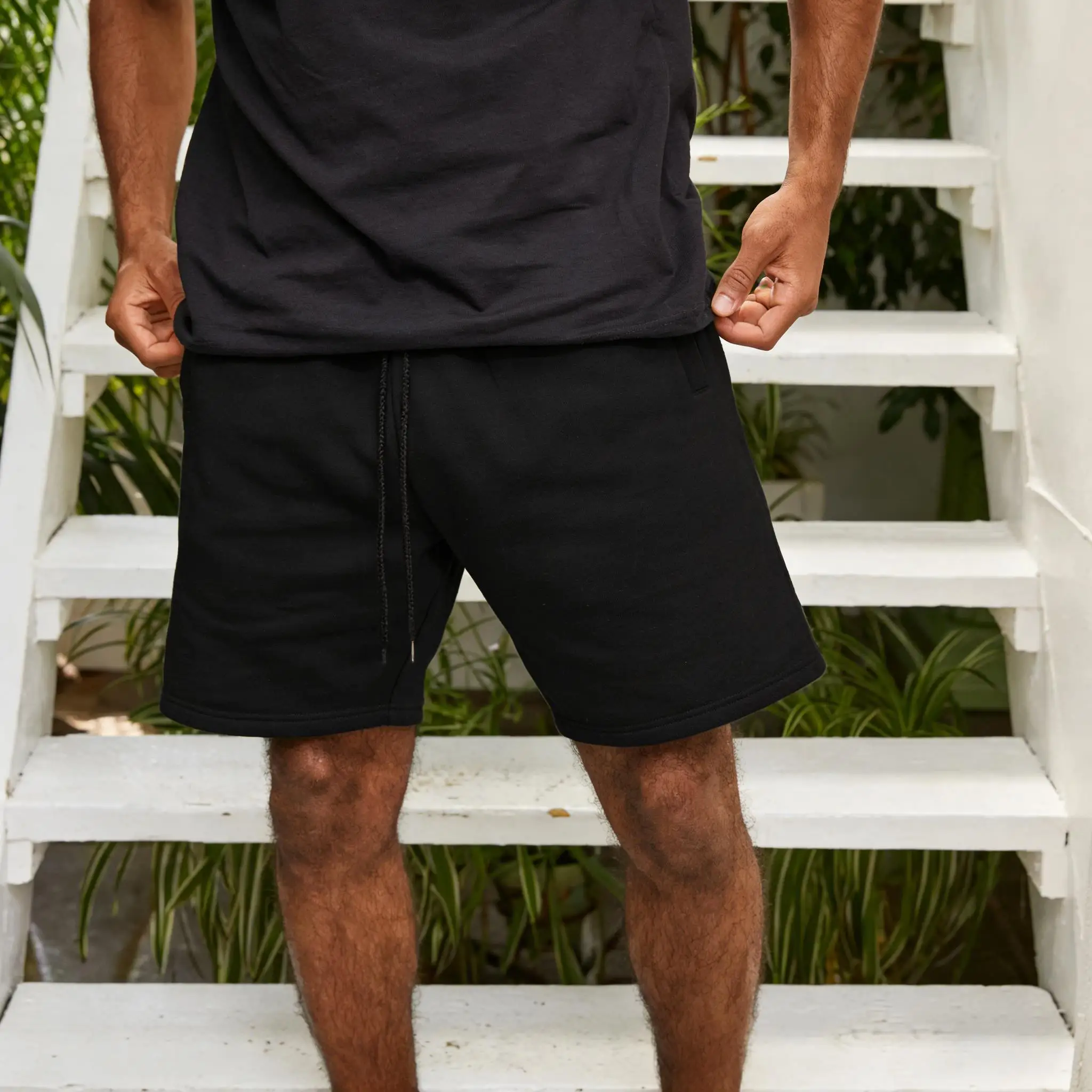 

Шорты в американском стиле, мужские широкие брюки на шнурке, модные дышащие летние базовые шорты, удобная одежда для бега унисекс