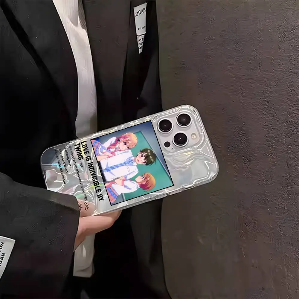 حافظة هاتف L-love غير قابلة للتجزئة لهاتف آيفون 16 15 14 13 12 11 Pro Max Plus متعددة الألوان مطلية بالفضة غير اللامعة #3