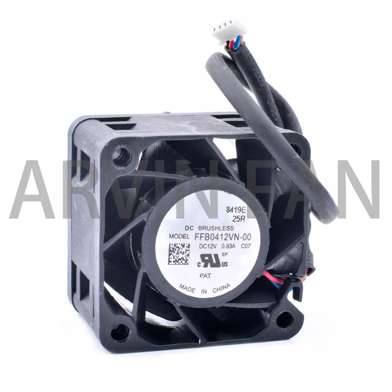 

Brand New Original FFB0412VN-00 4cm 4028 40x40x28mm 12V 0.83A Server Power Cooling Fan