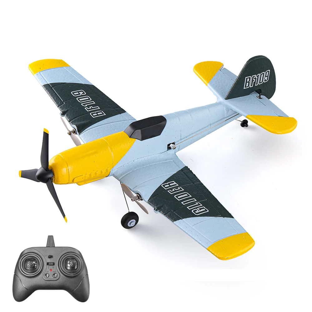 

BF109 RC Airplane 2.4G 3CH Foam Plane Wingspan Fighter Fixed-wing Mini Model RTF EPP Aircraft Stabilization System Kids Toys Boy