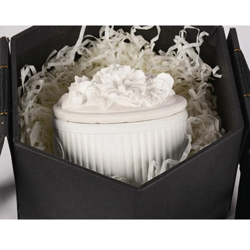 ثلاثية الأبعاد زجاجة الورد قالب من السيليكون اليدوية سطح المكتب الديكور الجبس الحلي الروائح شمعة حامل قالب راتنجات الايبوكسي #4