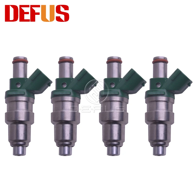 

DEFUS 4X Premium OEM Fuel Injector 23209-16110 for Toyota 2FDC-25 1.6L Japan Car Original Engine Accessory